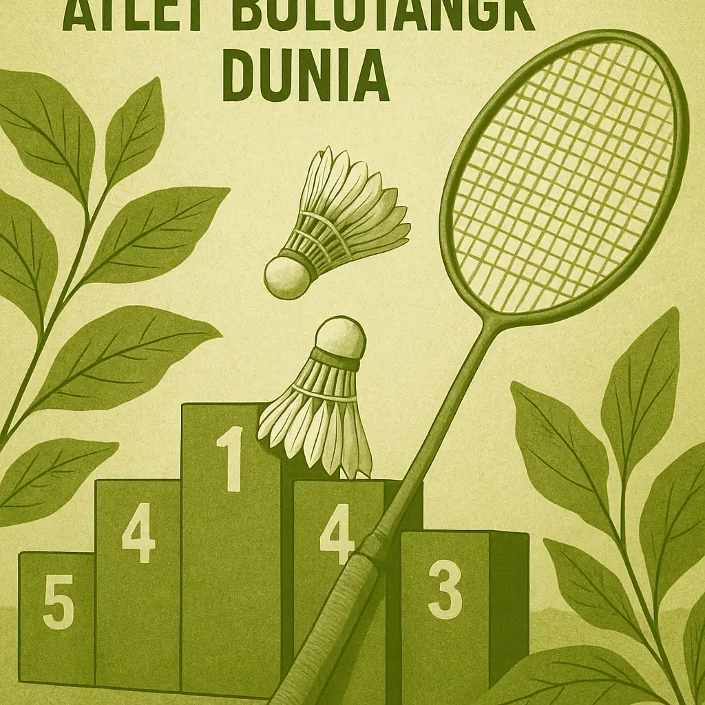 Peringkat Terbaru Atlet Bulutangkis Dunia