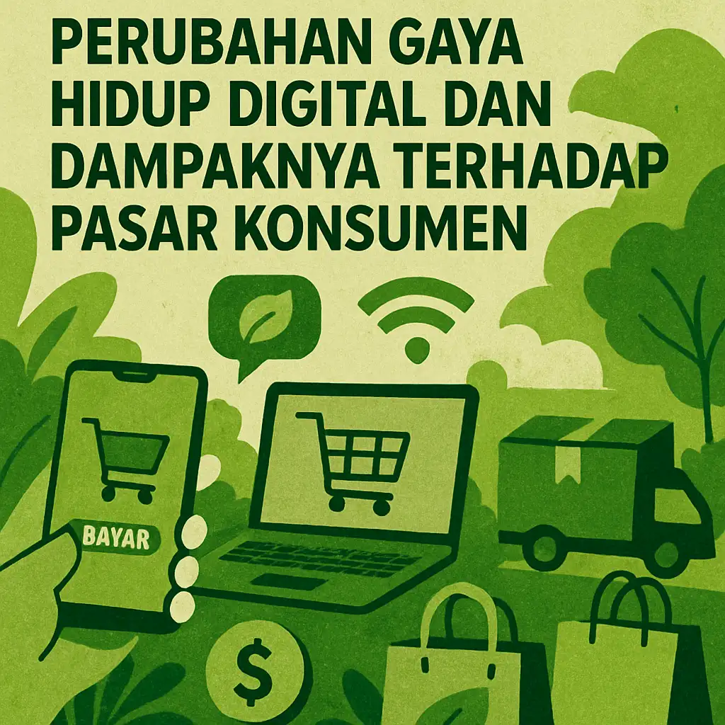 Perubahan Gaya Hidup Digital dan Dampaknya terhadap Pasar Konsumen